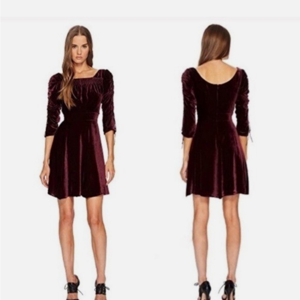 The Kooples Bliss Velvet Dress